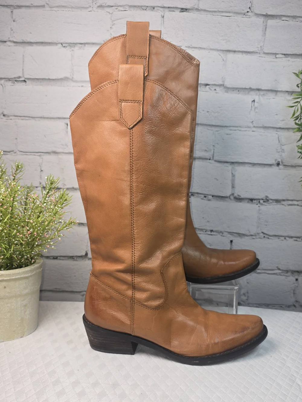 VINTAGE FRANCO SARTO WALINDA WESTERN BOOTS WOMENS COWBOY SIZE 7